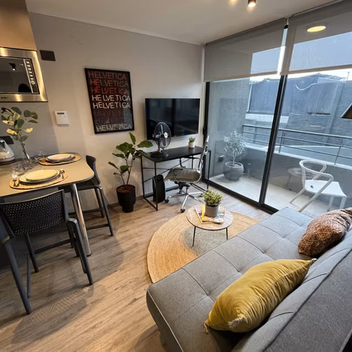 ARRIENDO 1 DORM CERCA DE METRO CERRILLOS