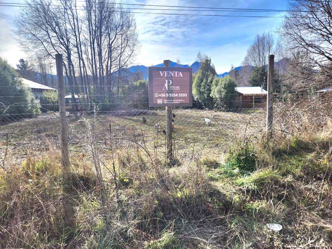 TERRENO A LA VENTA A 10 MIN DEL CENTRO DE PUCON