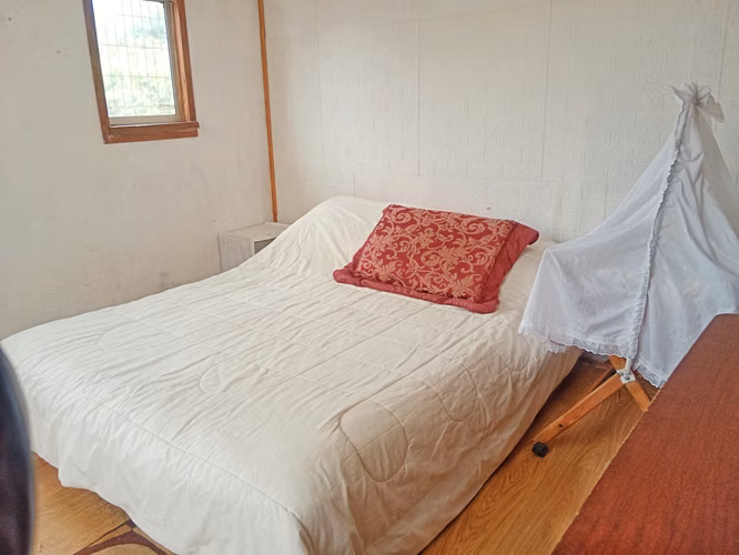 TERRENO PLANO CON CASA IDEAL INVERSIÓN