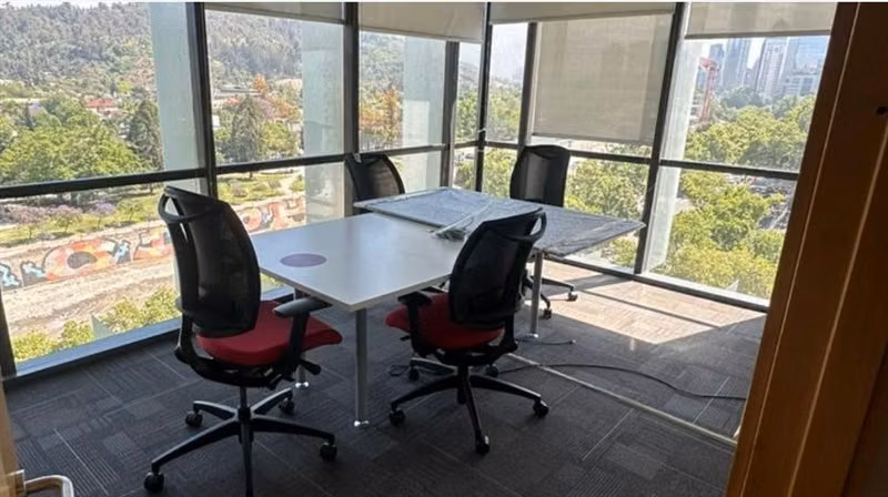 Arriendo OFICINA Amoblada en Edificio Ombú en Providencia