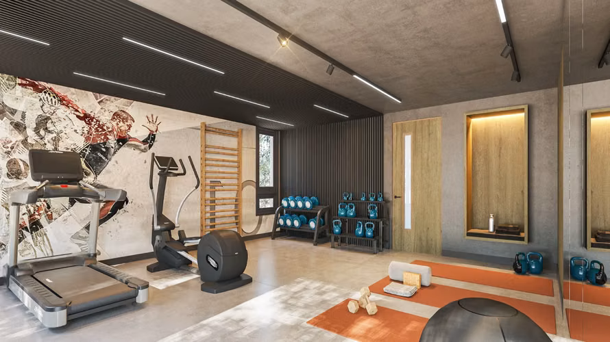 Departamento 2 dormitorios con terraza, cocina equipada y amenidades en edificio nuevo, Macul - Imagen 13