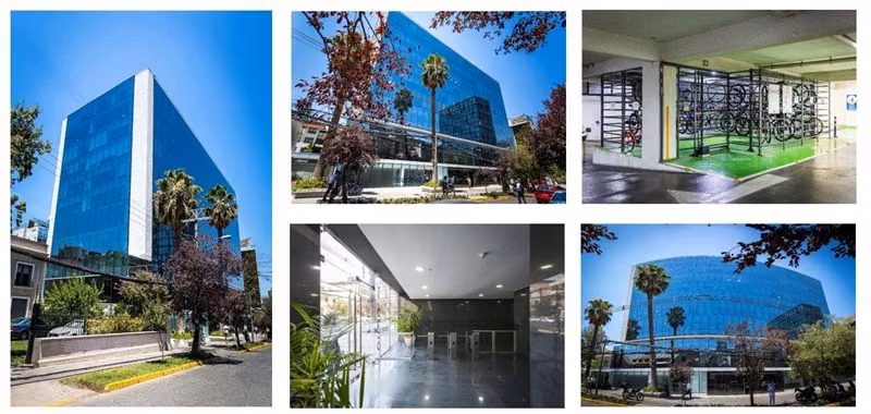 Arriendo OFICINA en Edificio Bellet en Providencia