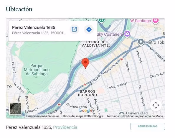 Arriendo OFICINA en Edificio Bellet en Providencia