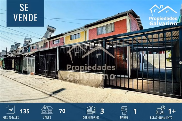 Casa en venta de 3 dorm. en Quilicura