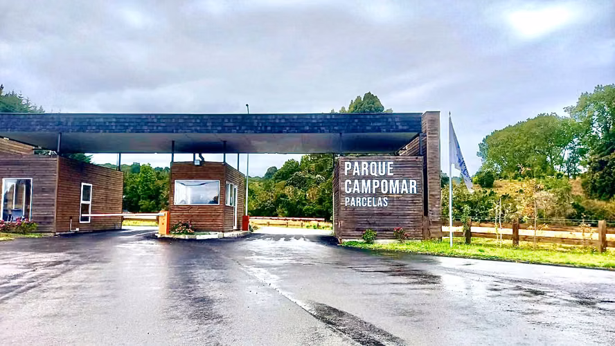 Parcela 5000m2 en Venta , Parque Campomar , Piedra Azul , a 15 minutos de Puerto Montt.