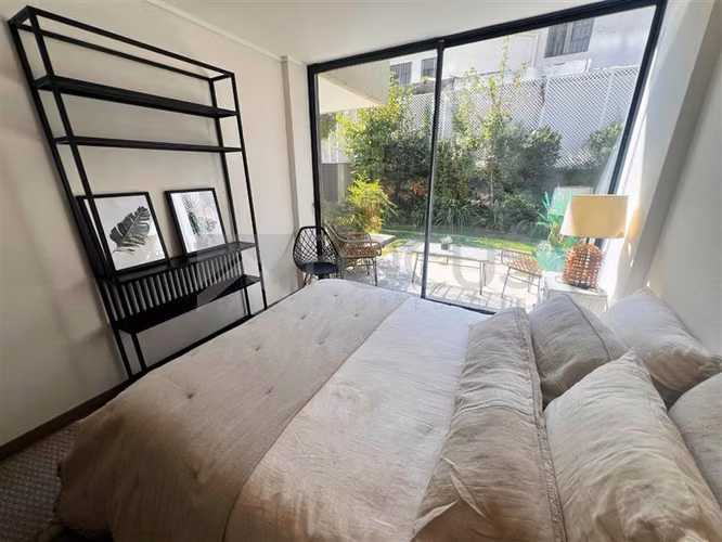 Depto 2D1B con gran jardín privado y terraza, Ñuñoa