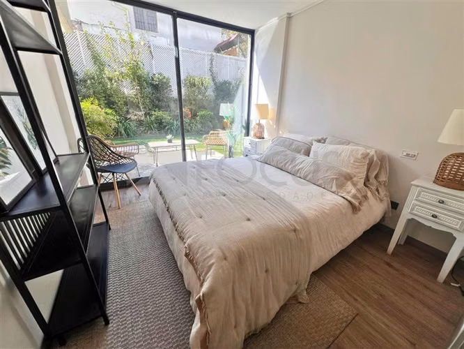 Depto 2D1B con gran jardín privado y terraza, Ñuñoa
