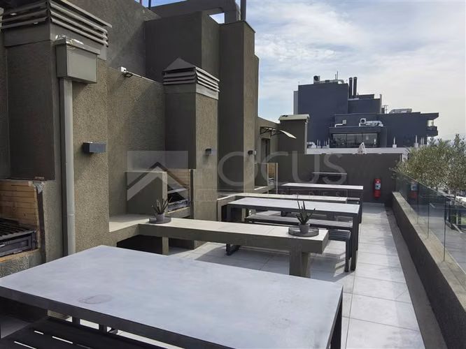 Depto 2D1B con gran jardín privado y terraza, Ñuñoa