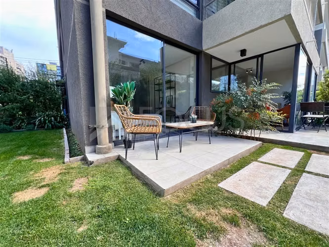 Depto 2D1B con gran jardín privado y terraza, Ñuñoa