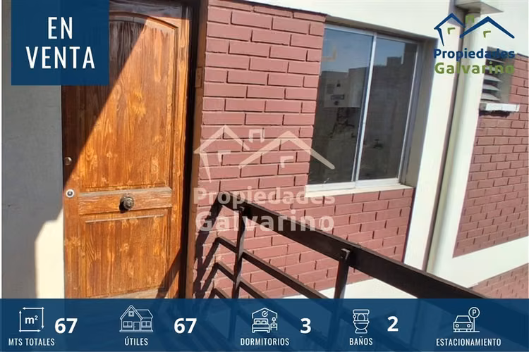 Departamento en venta de 3 dorm. en Providencia