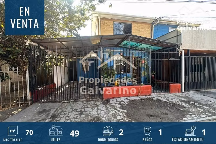 Casa en venta de 2 dorm. en Quilicura