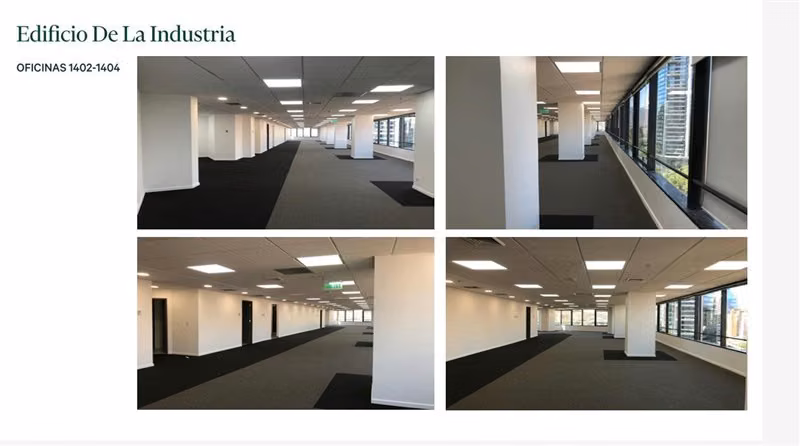 Arriendo OFICINA en Edificio de las Industrias en Las Condes