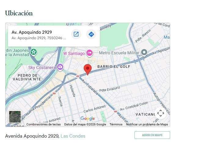 Arriendo OFICINA en Edificio Apoquindo 2929 en Las Condes - Imagen 14