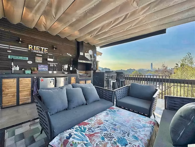DEPARTAMENTO TRIPLEX CON TERRAZA EN PROVIDENCIA - Imagen 12