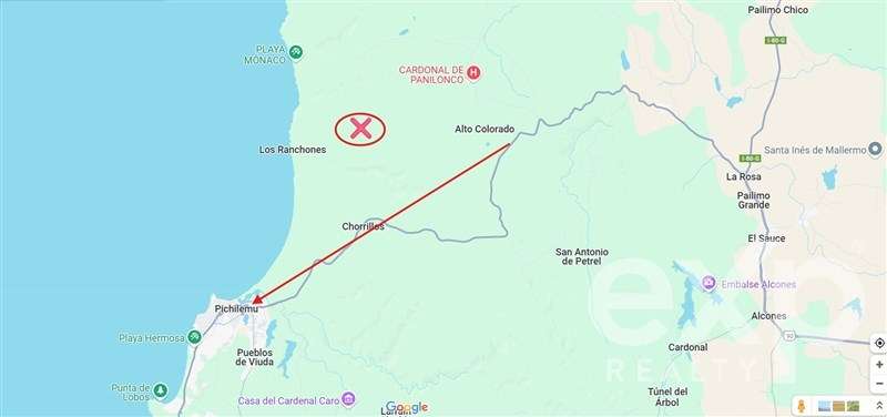 Parcela en venta en Pichilemu