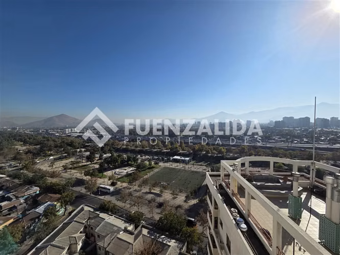 Departamento en venta de 2 dorm con estac en Santiago
