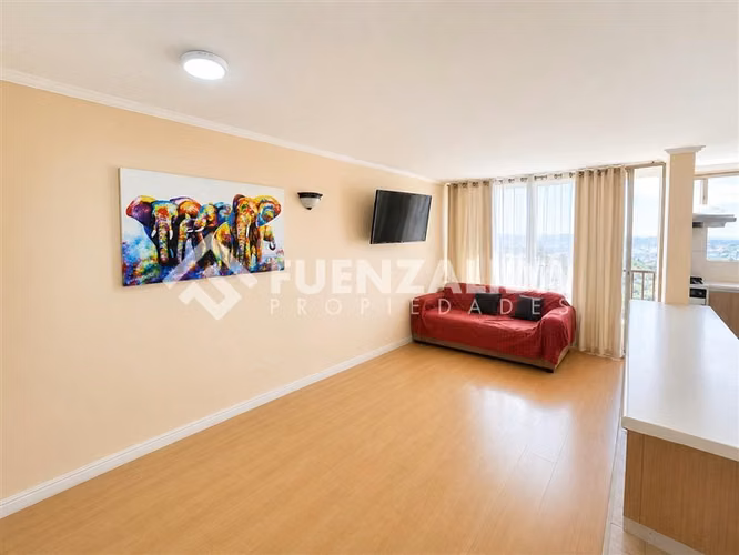 Departamento en venta de 2 dorm con estac en Santiago