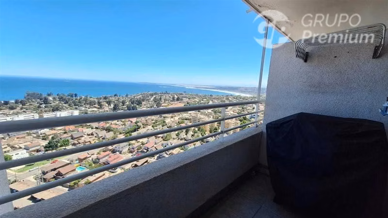 Departamento 2D2B vista al mar en concón