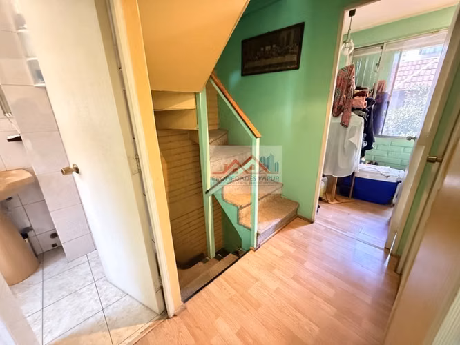 Casa 3 pisos 86/108 Los Olmos/Macul 3D 3B Mansarda Patio Est