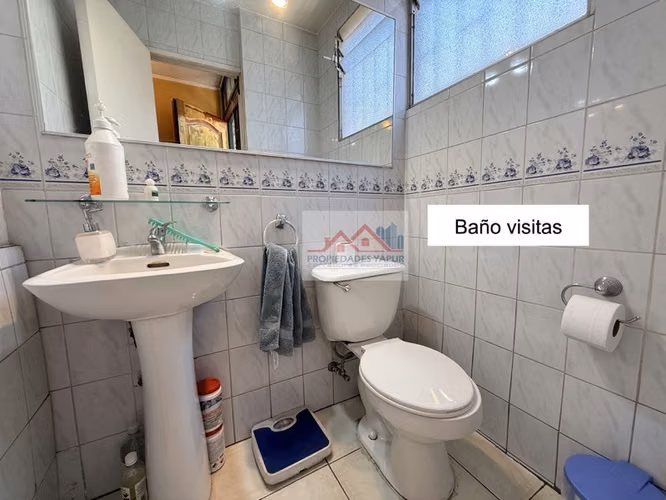 Casa 3 pisos 86/108 Los Olmos/Macul 3D 3B Mansarda Patio Est