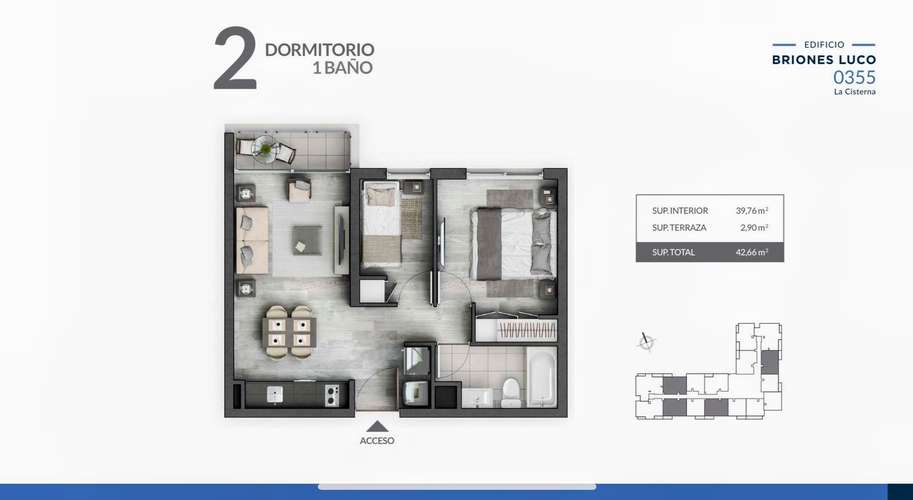 DEPTO SEMINUEVO 2022, ELEGANTES TERMINACIONES 2D  1B - Imagen 22