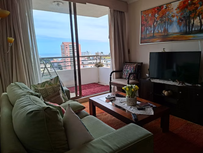 Precioso depto. 2 d en el centro de Viña del Mar