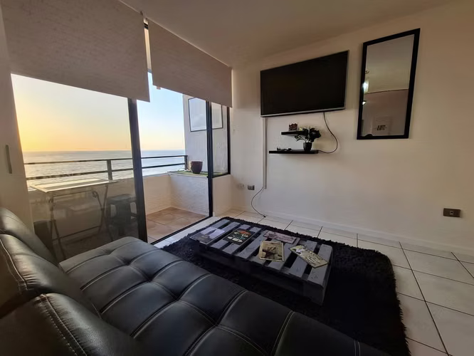 Venta Dpto 1D, 1B, amoblado, vista al mar, Edificio Los Delfines , IQUIQUE - Imagen 8