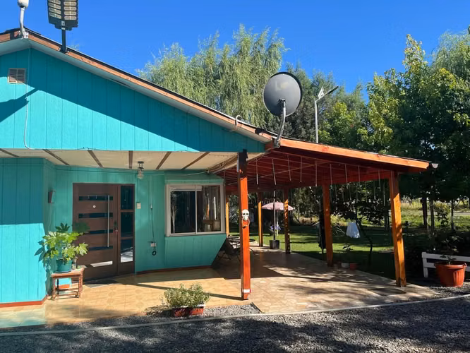 SE VENDE HERMOSA PARCELA CON CASA EN SECTOR AGUA BUENA