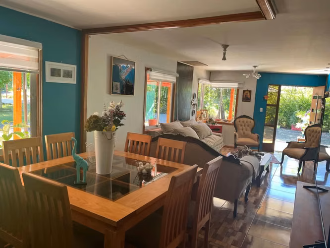 EN VENTA HERMOSA PARCELA CON CASA EN SECTOR AGUA BUENA