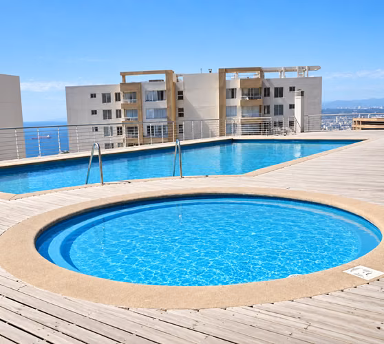 VENTA DEPARTAMENTO VIÑA DEL MAR  AGUA SANTA  2D 1B  EST