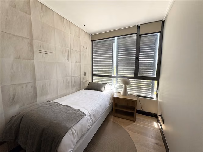 Hermoso departamento AMOBLADO en arriendo de 2 D en Vitacura
