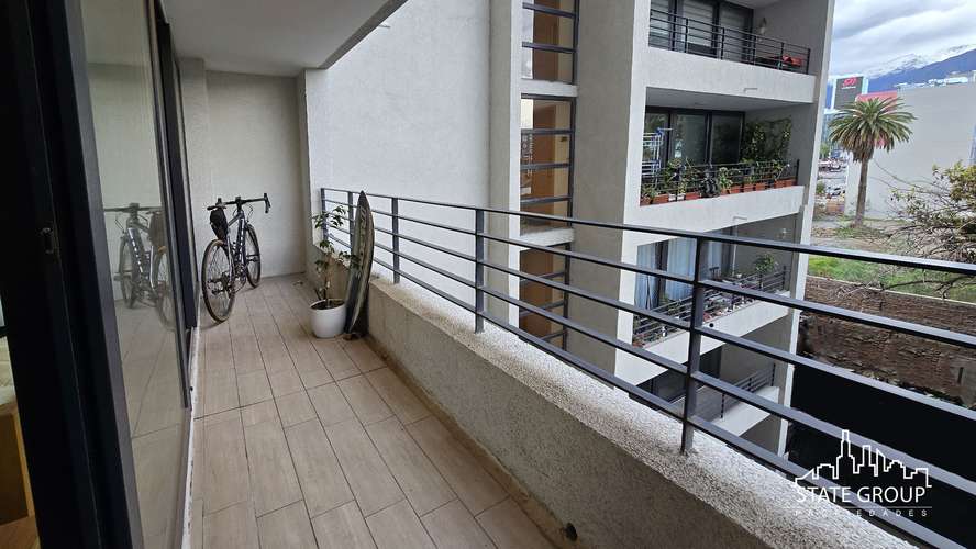 DEPARTAMENTO ÑUÑOA METRO PLAZA EGAÑA CON  ESTAC Y BODEGA - Imagen 5