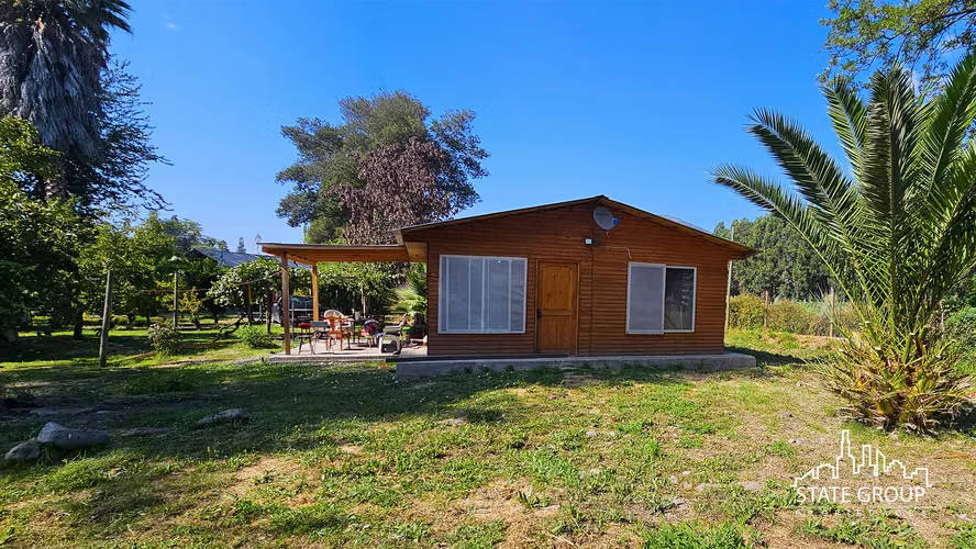 TERRENO PARCELA PAINE 2,5 HA 25,000M2 URBANIZADO CON 2 CASAS
