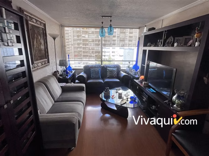 Departamento en venta de 3 dorm. en Santiago