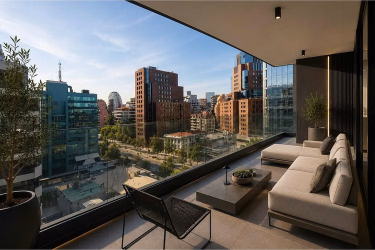 Vive en un edificio boutique en el barrio el golf