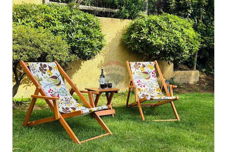 Jardin privado con vista privilegiada al mar