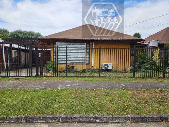 HERMOSA CASA EN VENTA VILLA EL PRADO TEMUCO (162386)