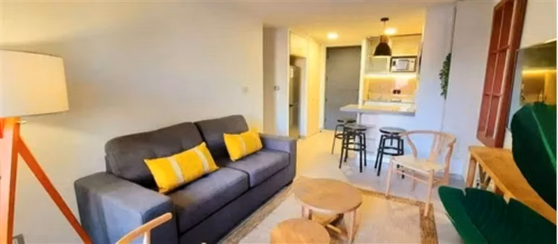 Arriendo Depto 2 dorm.1 baño amoblado en Concón