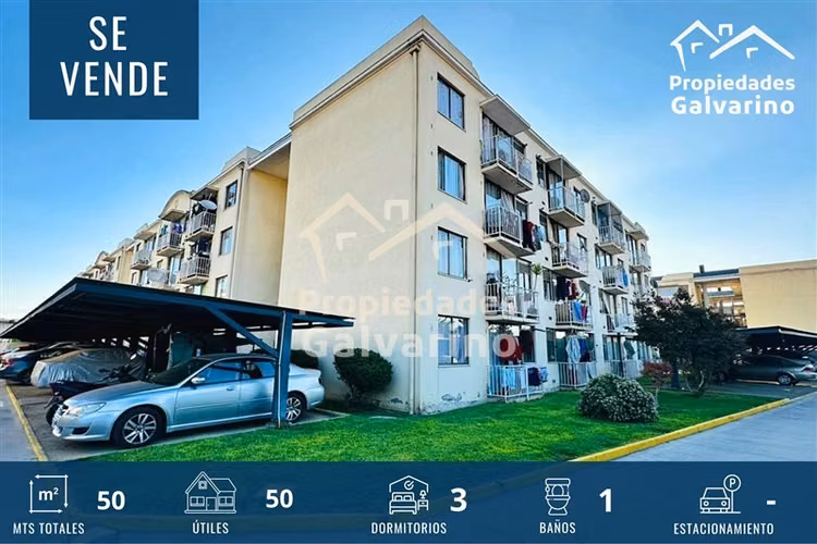 Departamento en venta de 3 dorm. en Condominio, Quilicura
