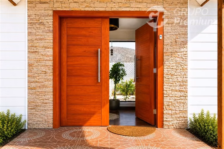 VENDO PARCELA CON MODERNA CASA, AMPLIOS ESPACIOS, TAMBILLLOS - Imagen 4