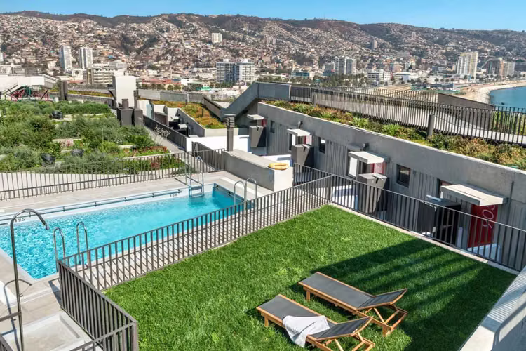 Loft, Condominio Mirador Barón, Vista al Mar (162524)
