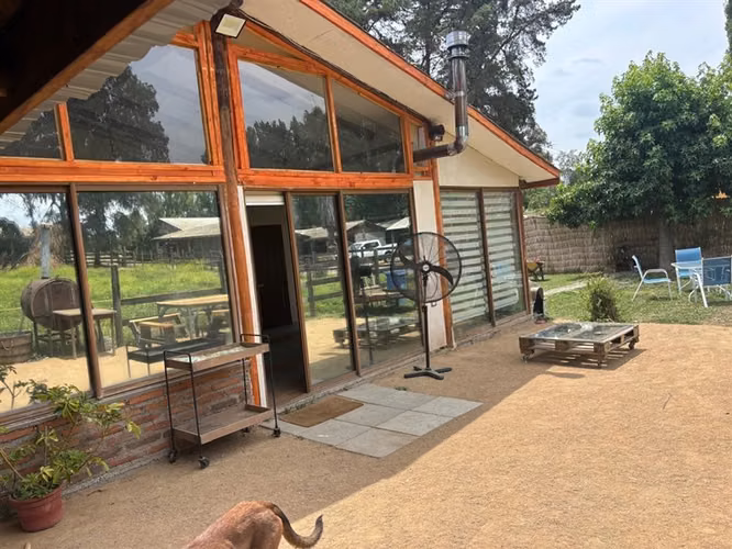 Casa en venta de 95 m3, terreno 5.000 m2 entre Talca y S Cle