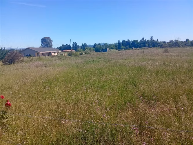 En venta terreno de 5.000 m2 en Numpay, Maule.