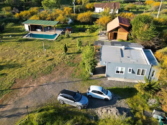HERMOSA Y EQUIPADA PARCELA CON CASA EN PENCAHUE - RUTA K60