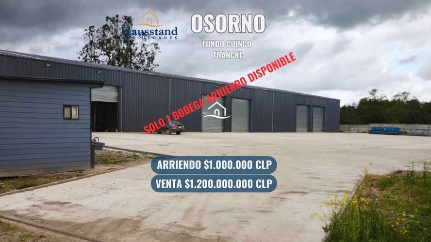 Bodegas Arriendo o venta en FranckeTls Ca Ce (162603)