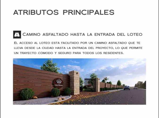 Parcelas 5000 m2 en en Venta en Talca Loteo 3 Reinas