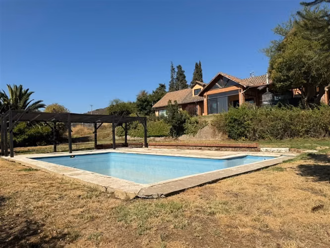PARCELA 7.860 M2, CON CASA CAMINO LOS CRISTALES, TALCA