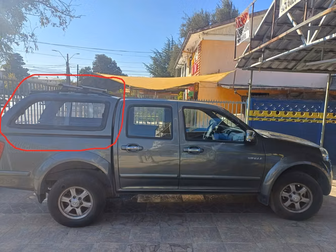 Vendo Cupula Carryboy color gris