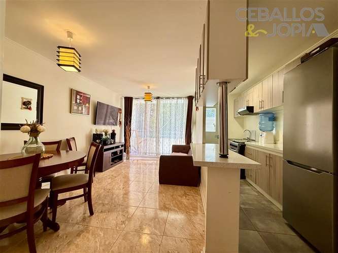 Departamento en venta de 2 dorm. en Limache