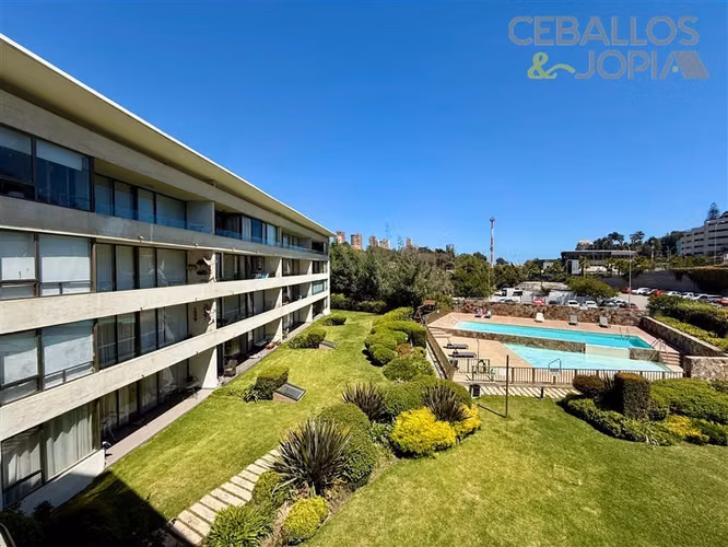 Departamento en venta de 2 dorm. en Viña del Mar